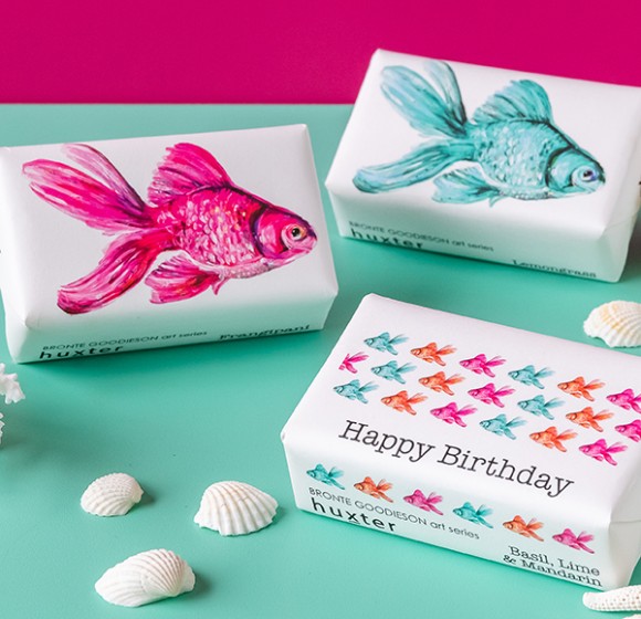 DMD Packaging huXter soaps